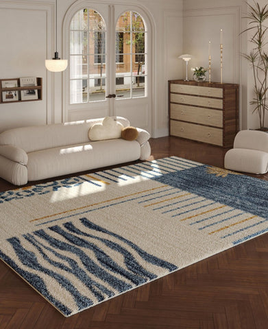 Abstract Contemporary Runner Rugs for Living Room, Modern Runner Rugs Next to Bed, Bathroom Runner Rugs, Kitchen Runner Rugs, Runner Rugs for Hallway-artworkcanvas