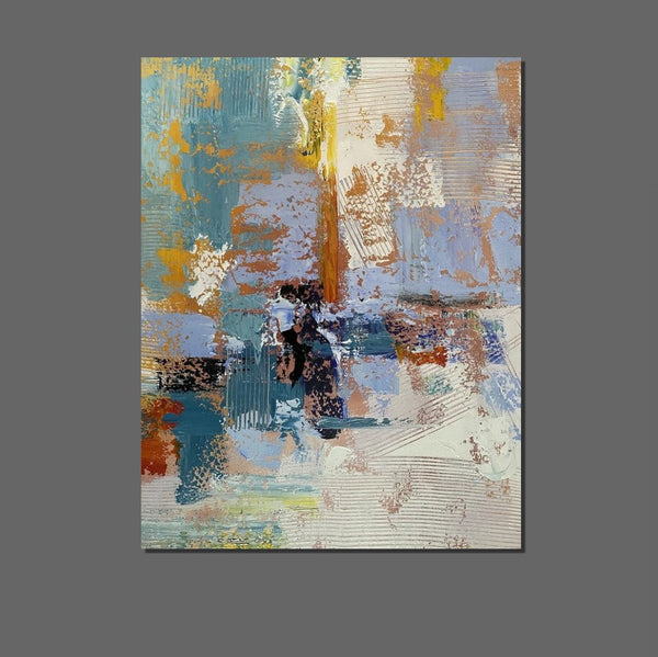 Acrylic Abstract Painting Behind Sofa, Acrylic Painting for Sale, Large Painting on Canvas, Living Room Wall Art Paintings, Buy Paintings Online-artworkcanvas