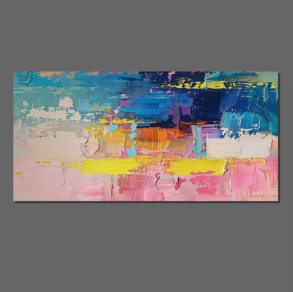 Abstract Wall Art for Bedroom, Modern Paintings for Living Room, Acrylic Painting on Canvas, Original Canvas Art, Simple Abstract Artwork-artworkcanvas