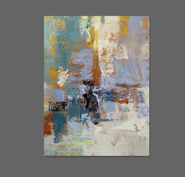 Large Painting Behind Couch, Buy Abstract Painting Online, Simple Modern Art, Living Room Wall Art Paintings, Acrylic Abstract Paintings Behind Sofa-artworkcanvas