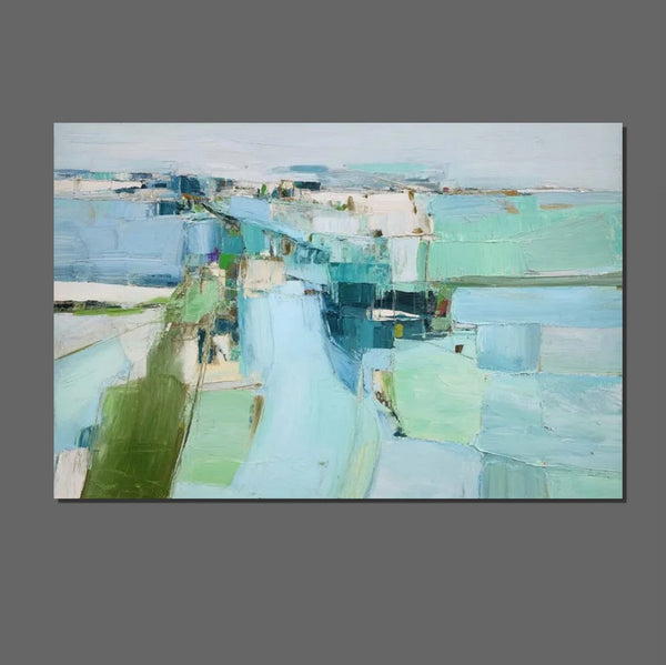 Modern Living Room Wall Art Ideas, Contemporary Canvas Art, Canvas Paintings for Bedroom, Hand Painted Art on Canvas, Original Acrylic Art-artworkcanvas