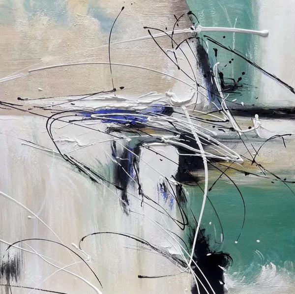 Abstract Acrylic Paintings for Living Room, Oversized Large Wall Art, Modern Contemporary Artwork, Buy Paintings Online, Heavy Texture Canvas Art-artworkcanvas