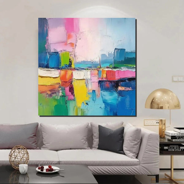 Living Room Large Wall Art, Modern Paintings for Bedroom, Heavy Texture Canvas Art, Contemporary Art on Canvas, Heavy Texture Paintings, Original Art Paintings-artworkcanvas