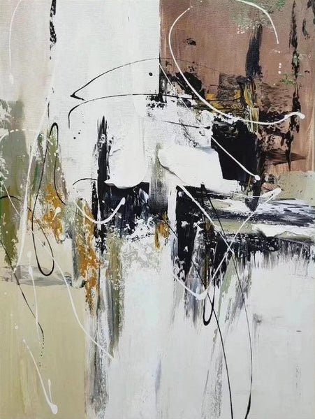 Large Paintings Behind Sofa, Acrylic Painting for Bedroom, Acrylic Paintings on Canvas, Modern Paintings, Buy Paintings Online-artworkcanvas