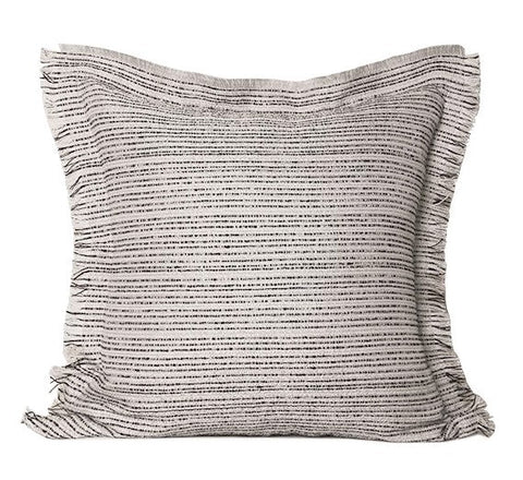 Silver Gray Modern Throw Pillows, Simple Modern Throw Pillow for Couch, Modern Sofa Pillow Covers, Decorative Pillow for Interior Design-artworkcanvas