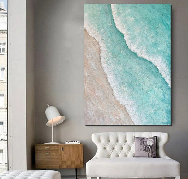 Large Painting on Canvas, Living Room Wall Art Paintings, Buy Paintings Online, Simple Acrylic Painting Ideas, Acrylic Abstract Painting Behind Couch-artworkcanvas