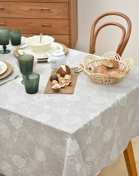 Rustic Table Covers for Kitchen, Country Farmhouse Tablecloth, Square Tablecloth for Round Table, Large Rectangle Tablecloth for Dining Room Table-artworkcanvas