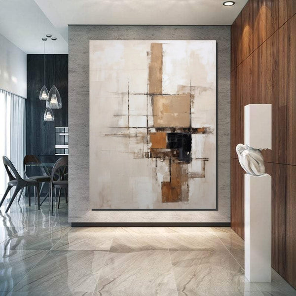 Extra Large Paintings for Living Room, Abstract Acrylic Painting, Hand Painted Wall Art Paintings, Modern Abstract Art for Dining Room-artworkcanvas