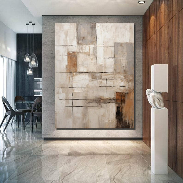 Large Paintings for Living Room, Living Room Wall Painting, Extra Large Paintings, Acrylic Abstract Art, Modern Abstract Acrylic Painting-artworkcanvas