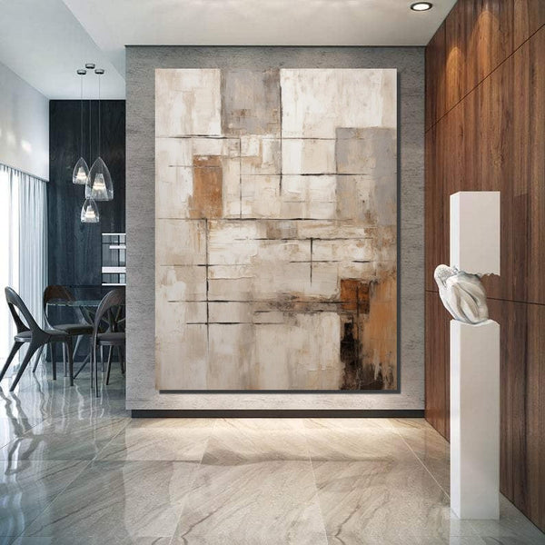 Large Paintings for Living Room, Living Room Wall Painting, Extra Large Paintings, Acrylic Abstract Art, Modern Abstract Acrylic Painting-artworkcanvas