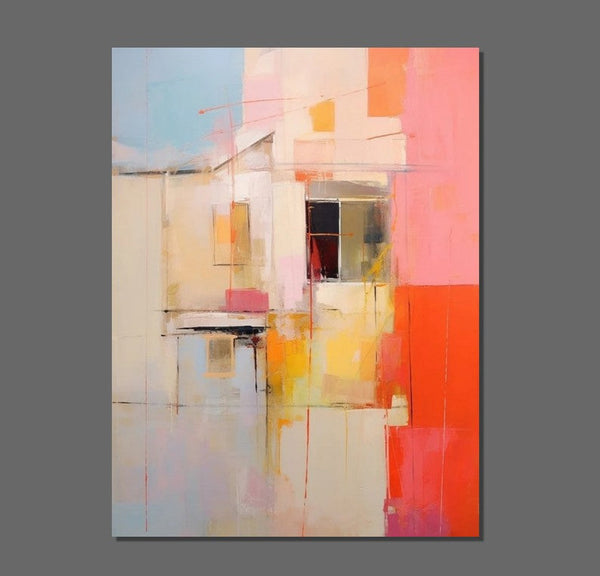 Acrylic Abstract Art, Modern Abstract Acrylic Painting, Living Room Wall Painting, Extra Large Paintings, Large Paintings for Living Room-artworkcanvas