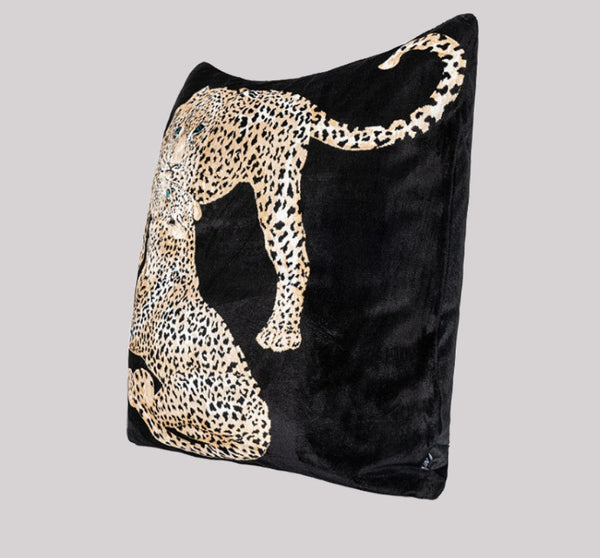 Abstract Contemporary Pillow for Couch, Leopard Decorative Sofa Pillows, Large Modern Sofa Throw Pillows for Bedroom-artworkcanvas