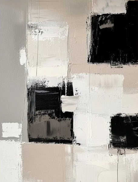Modern Acrylic Canvas Painting, Oversized Wall Art Painting for Sale, Heavy Texture Paintings, Palette Knife Paniting, Acrylic Painting on Canvas-artworkcanvas