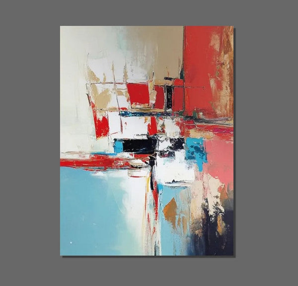 Living Room Abstract Paintings, Impasto Painting, Modern Abstract Painting, Large Acrylic Canvas Paintings, Large Wall Art Ideas-artworkcanvas