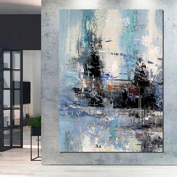 Large Paintings for Dining Room, Acrylic Painting on Canvas, Simple Abstract Art, Wall Art Paintings for Bedroom, Simple Modern Art Paintings-artworkcanvas