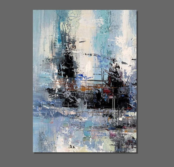 Large Paintings for Dining Room, Acrylic Painting on Canvas, Simple Abstract Art, Wall Art Paintings for Bedroom, Simple Modern Art Paintings-artworkcanvas