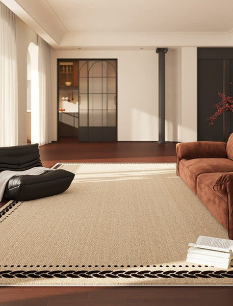 Abstract Modern Rugs for Bedroom, Simple Large Modern Rugs for Living Room, Contemporary Geometric Modern Rugs,Modern Rugs for Dining Room-artworkcanvas