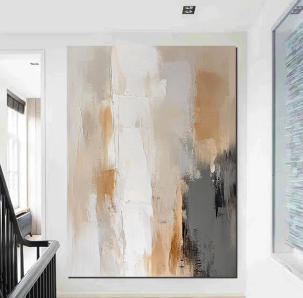 Living Room Wall Painting, Modern Artwork, Large Canvas Painting, Contemporary Wall Painting, Acrylic Painting for Dining Room-artworkcanvas