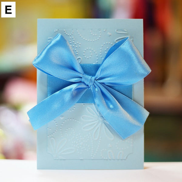 Beautiful Valentine's Day Greeting Card, Creative Birthday Greeting Card, Bowknot Greeting Cards, Original Handmade Wedding Greeting Card, Unique Anniversary Greeting Card to Lovers-artworkcanvas