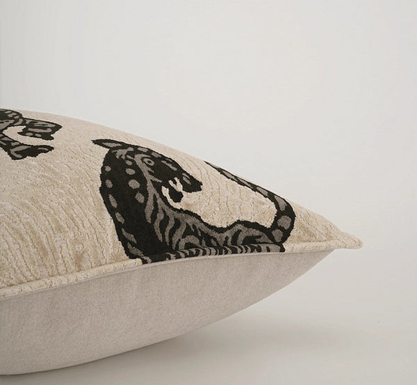 Tiger Pattern Modern Pillows for Couch, Abstract Decorative Throw Pillows for Living Room, Large Modern Sofa Pillow Cases, Decorative Pillow Covers-artworkcanvas