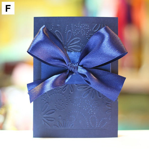 Beautiful Valentine's Day Greeting Card, Creative Birthday Greeting Card, Bowknot Greeting Cards, Original Handmade Wedding Greeting Card, Unique Anniversary Greeting Card to Lovers-artworkcanvas