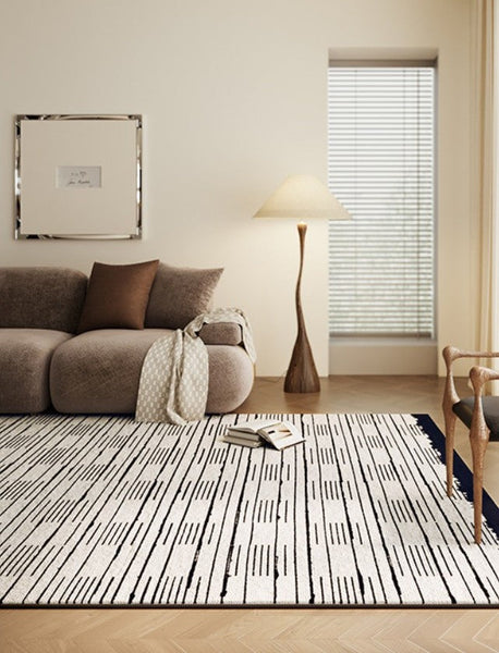 Simple Modern Rugs for Dining Room, Bedroom Modern Rugs, Living Room Contemporary Modern Rugs, Large Abstract Geometric Modern Rugs-artworkcanvas