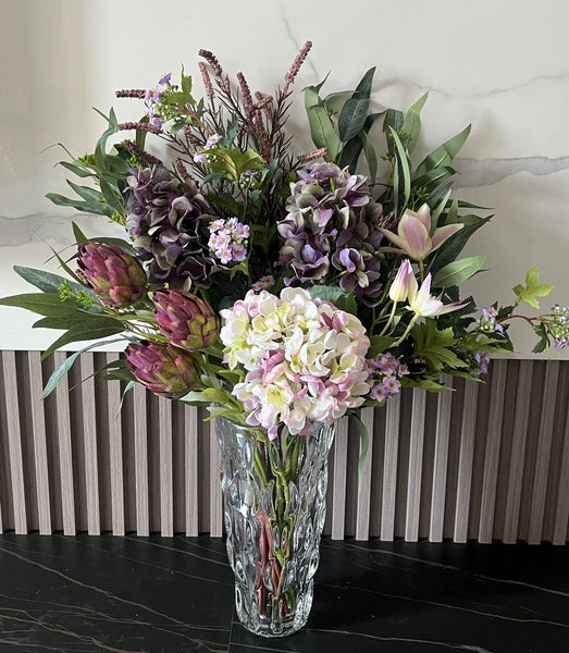 Amazing Flower Arrangement Ideas for Interior Design, Large Bunch of Flowers Arrangement, Faux Silk Floral Table Centerpiece, Modern Artificial Floral for Living Room-artworkcanvas