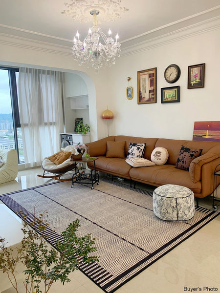 Unique Modern Rugs for Dining Room, Large Abstract Geometric Modern Rugs, Bedroom Modern Rugs, Living Room Contemporary Modern Rugs-artworkcanvas