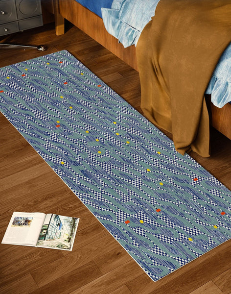 Abstract Area Rugs for Living Room, Contemporary Modern Rugs Next to Bed, Modern Carpets for Office, Geometric Modern Rugs under Dining Room Table-artworkcanvas