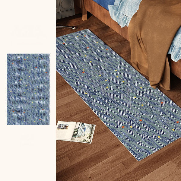 Abstract Area Rugs for Living Room, Contemporary Modern Rugs Next to Bed, Modern Carpets for Office, Geometric Modern Rugs under Dining Room Table-artworkcanvas