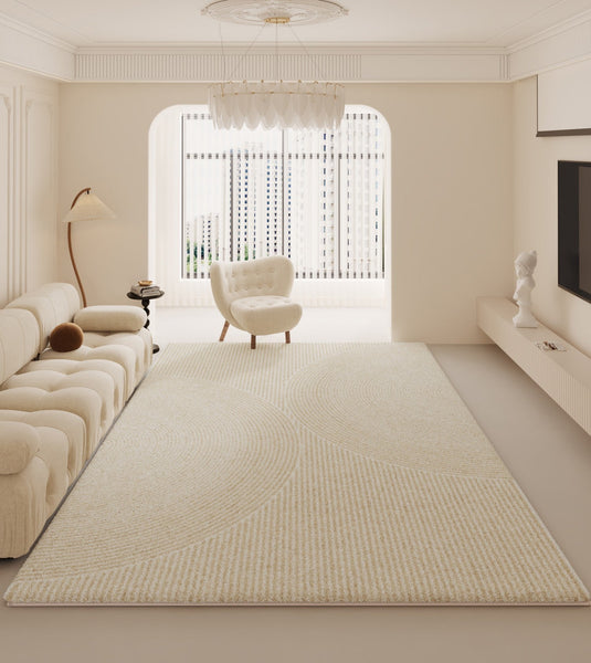 Thick Modern Rugs for Sale, Soft Modern Rug for Bedroom, Modern Rugs for Living Room, Geometric Contemporary Rugs for Dining Room-artworkcanvas