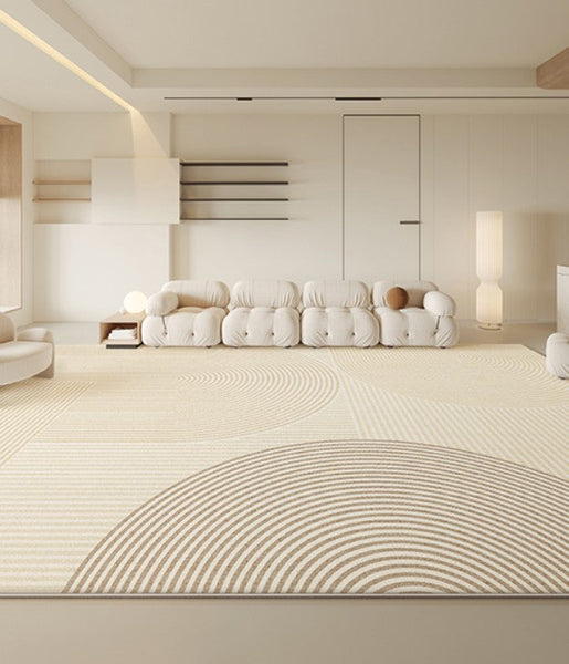 Bedroom Floor Rugs, Geometric Contemporary Rugs for Dining Room, Extra Large Modern Rugs for Living Room, Oversized Modern Rug for Living Room-artworkcanvas