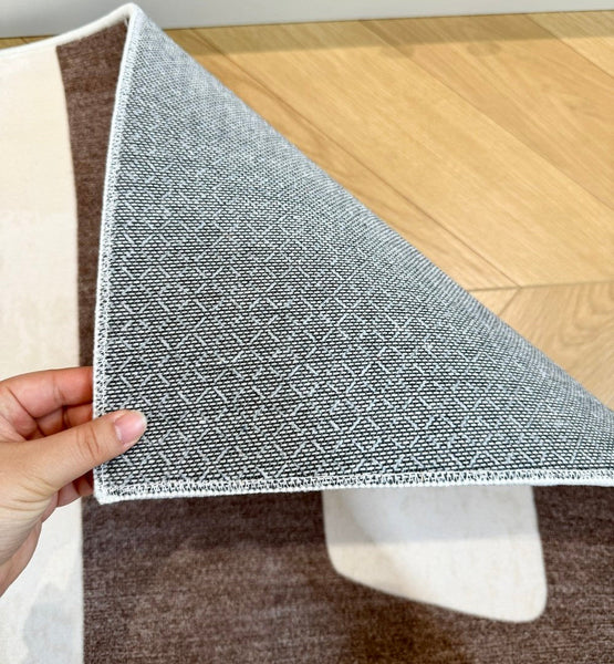 Abstract Contemporary Rugs for Bedroom, Modern Rugs under Sofa, Dining Room Floor Rugs, Modern Rug Ideas for Living Room-artworkcanvas