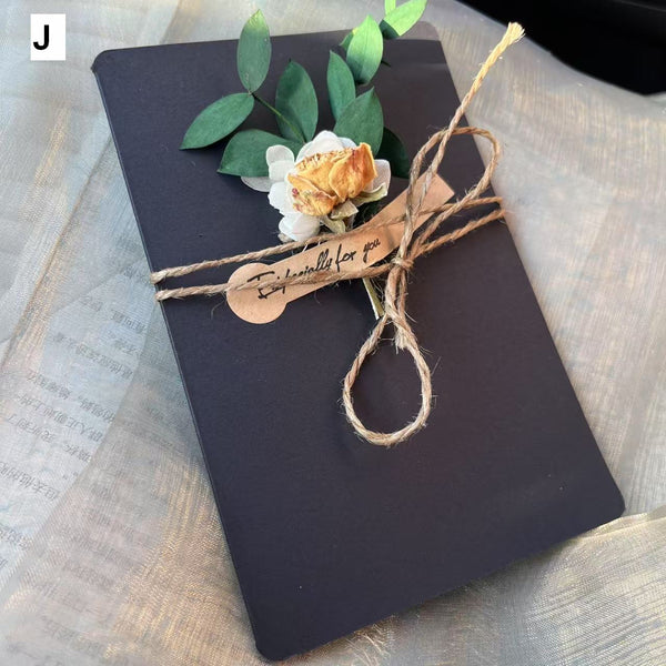 Birthday Greeting Card, Unique Anniversary Greeting Card, Creative Beautiful Valentine's Day Greeting Card, Wedding Greeting Card, Original Handmade Dried Flower Greeting Cards-artworkcanvas