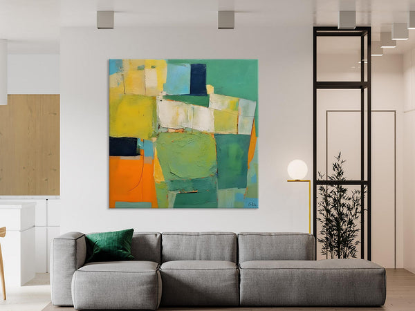 Large Wall Art Painting for Bedroom, Oversized Abstract Wall Art Paintings, Original Canvas Artwork, Contemporary Acrylic Painting on Canvas-artworkcanvas