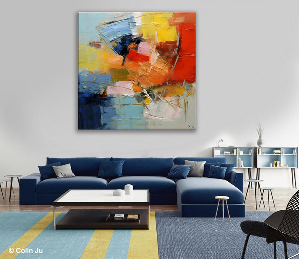 Oversized Canvas Paintings, Huge Wall Art Ideas for Living Room, Contemporary Acrylic Art, Original Abstract Art, Hand Painted Canvas Art-artworkcanvas