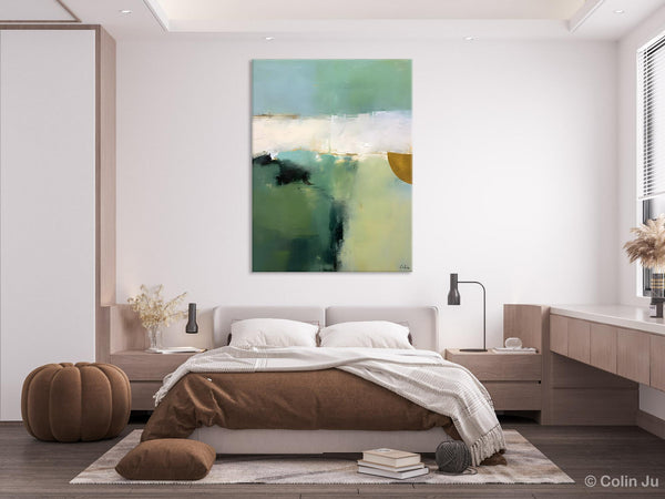 Abstract Painting on Canvas, Simple Modern Art, Contemporary Acrylic Paintings, Extra Large Canvas Painting for Bedroom, Original Abstract Wall Art for Sale-artworkcanvas