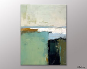 Abstract Canvas Art for Bedroom, Extra Large Abstract Paintings for Dining Room, Original Modern Acrylic Art, Modern Canvas Paintings-artworkcanvas