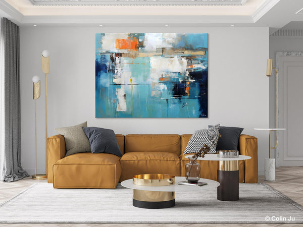 Original Modern Wall Paintings, Contemporary Canvas Art, Heavy Texture Canavas Art, Abstract Painting for Bedroom, Modern Acrylic Artwork-artworkcanvas