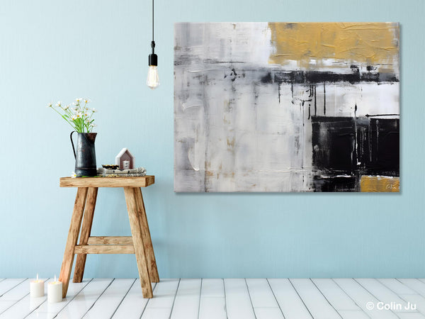 Oversized Paintings on Canvas, Large Original Abstract Wall Art, Simple Modern Art, Contemporary Acrylic Paintings, Large Canvas Paintings for Bedroom-artworkcanvas