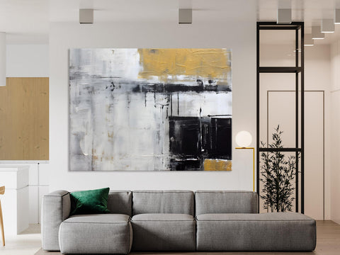 Oversized Paintings on Canvas, Large Original Abstract Wall Art, Simple Modern Art, Contemporary Acrylic Paintings, Large Canvas Paintings for Bedroom-artworkcanvas