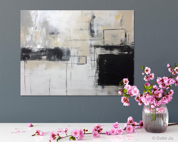 Large Wall Art Paintings, Simple Canvas Art, Simple Abstract Paintings, Contemporary Painting on Canvas, Original Canvas Wall Art for sale-artworkcanvas