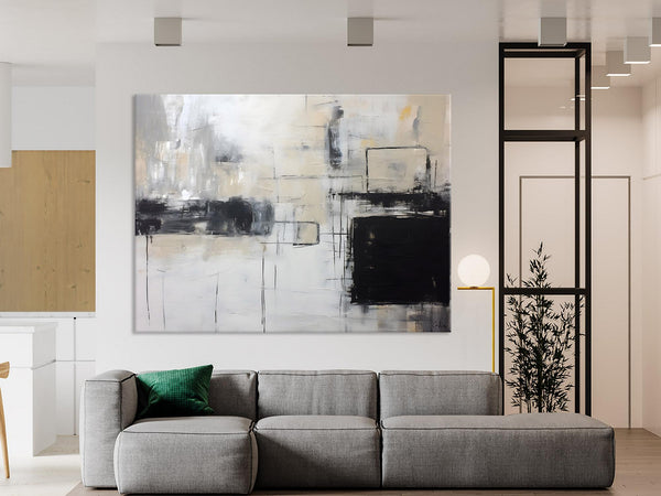 Large Wall Art Paintings, Simple Canvas Art, Simple Abstract Paintings, Contemporary Painting on Canvas, Original Canvas Wall Art for sale-artworkcanvas