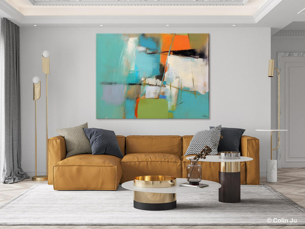 Large Wall Art Painting for Living Room, Contemporary Acrylic Painting on Canvas, Original Canvas Art, Modern Abstract Wall Paintings-artworkcanvas