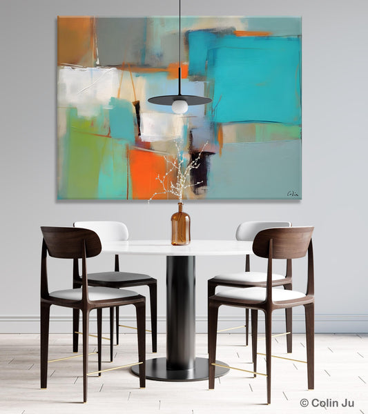 Simple Abstract Art, Large Wall Art Painting for Bedroom, Contemporary Acrylic Painting on Canvas, Original Canvas Art, Modern Wall Paintings-artworkcanvas