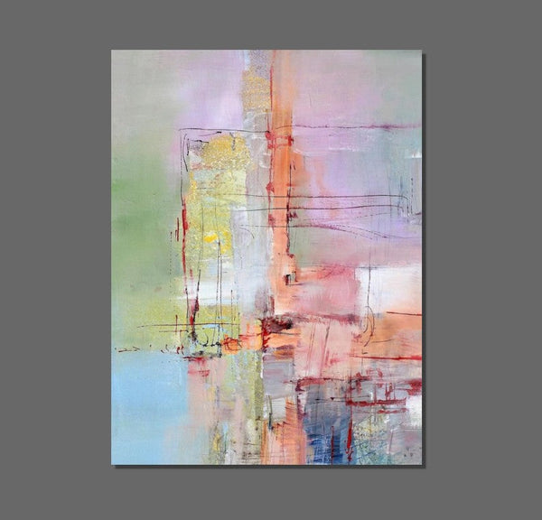 Abstract Acrylic Paintings for Living Room, Buy Paintings Online, Contemporary Canvas Wall Art, Modern Contemporary Artwork-artworkcanvas