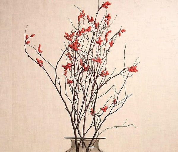 Myrtle Twigs, Handmade Artificial Flower, Natural Decorations, Flower Arrangement-artworkcanvas