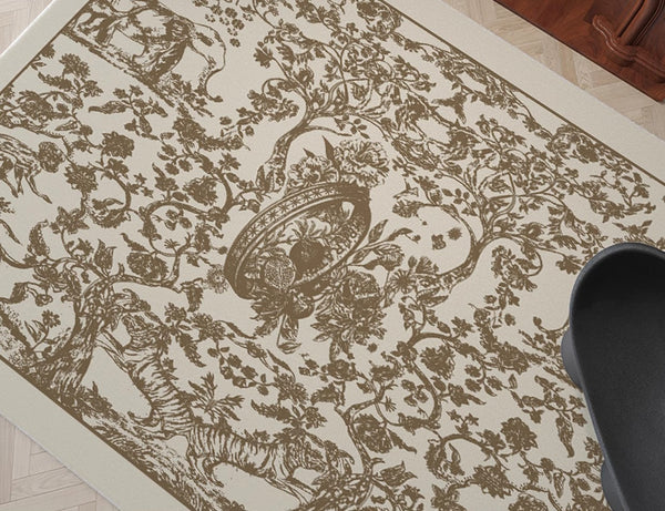 Soft Rugs under Coffee Table, Contemporary Modern Rugs for Living Room, Thick French Style Modern Rugs for Interior Design, Modern Rugs for Dining Room-artworkcanvas