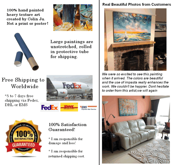 Custom Extra Large Abstract Painting, Living Room Wall Art, Large Canva Art, Acrylic Modern Art - artworkcanvas