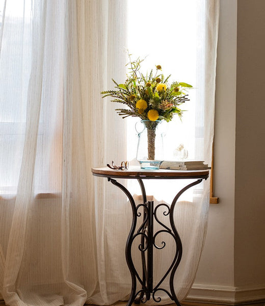 Beautiful Modern Artificial Flowers for Dining Room Table, Dandelion, Wheat Branch, Eucalyptus Globulus, Unique Flower Arrangement for Home Decoration-artworkcanvas